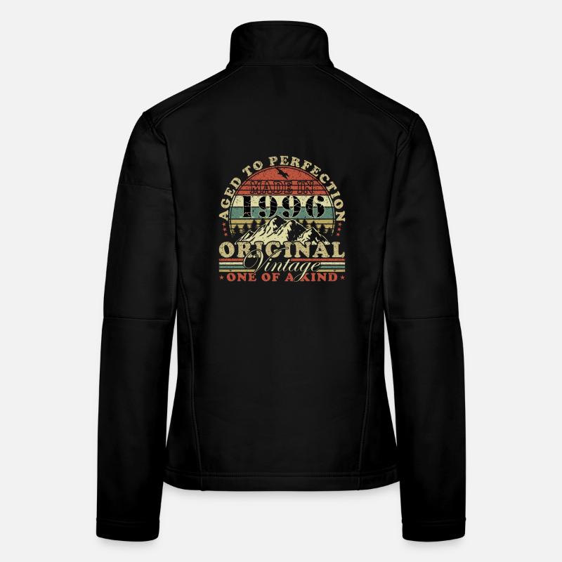 1996 Geburtstag Made in Limited Edition Frauen Softshelljacke