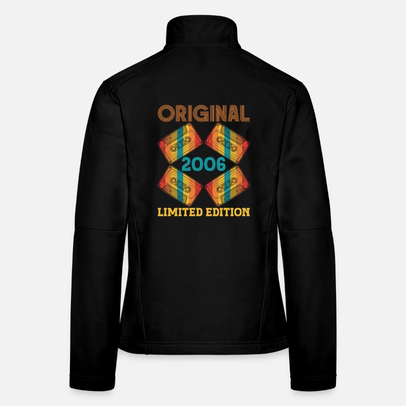 Original 20e Anniversaire 20 ans 2006 Cadeau Tee Veste en tissu softshell Femme