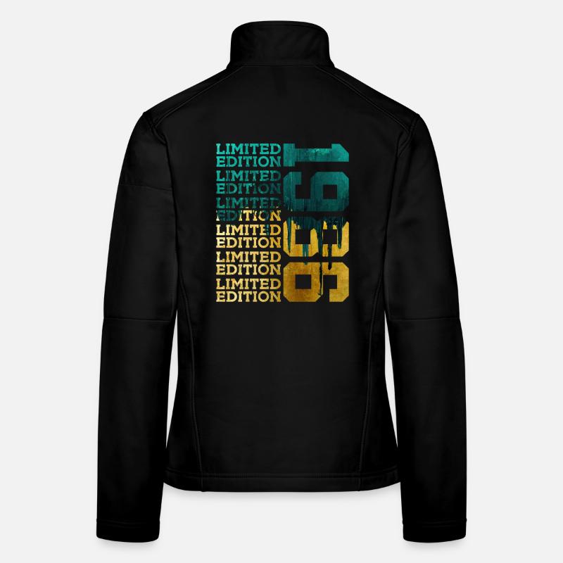 ÉDITION LIMITÉE 1986 40 ANS 40E ANNIVERSAIRE Veste en tissu softshell Femme