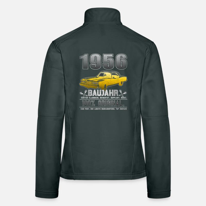 Limited edition 1956 - 70th Birthday Gift Women's Softshell Jacket