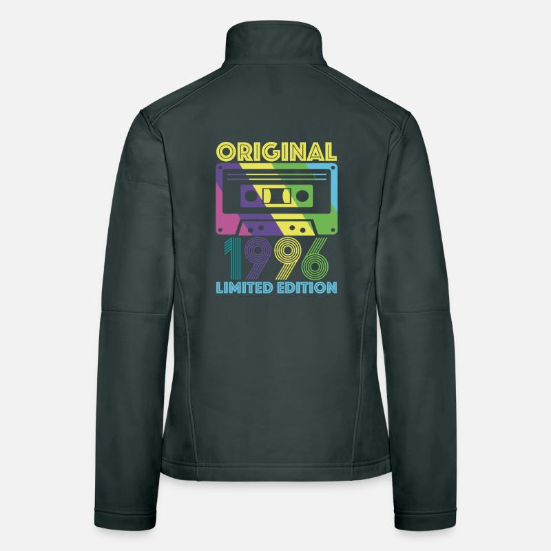 Original 1996 Cassette 30e Anniversaire 30 ans Tee Veste en tissu softshell Femme