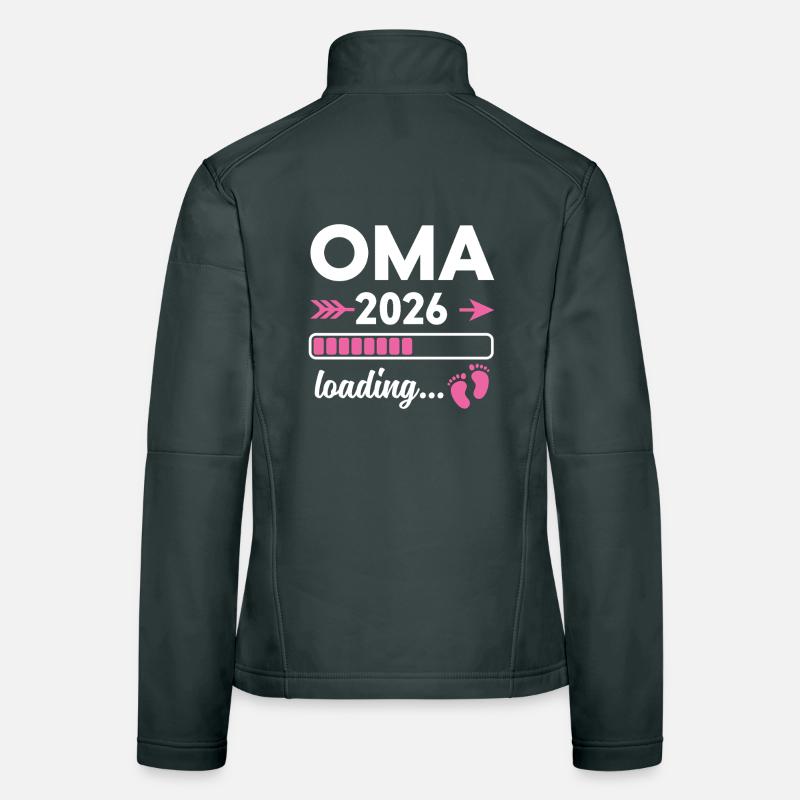 Oma 2026 Loading Frauen Softshelljacke