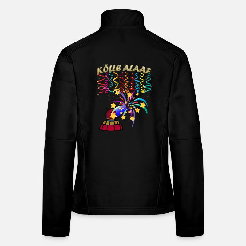 Köln Alaaf Feuerwerk Frauen Softshelljacke