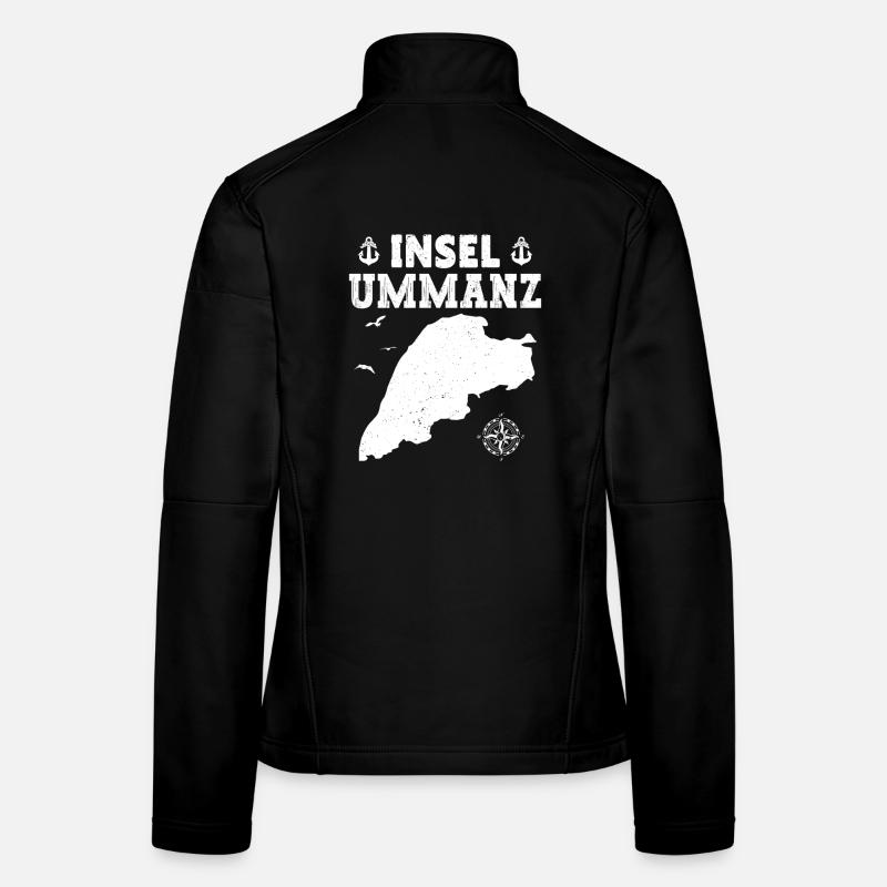Vacances Mer Baltique ÎLE UMMANZ Fun Veste en tissu softshell Femme