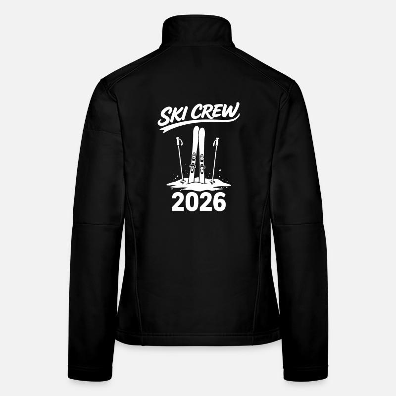 SKI CREW Tenue de vacances d’hiver et après-ski Veste en tissu softshell Femme