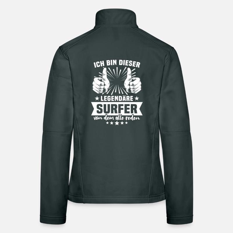 Surfer Legend Women's Softshell Jacket