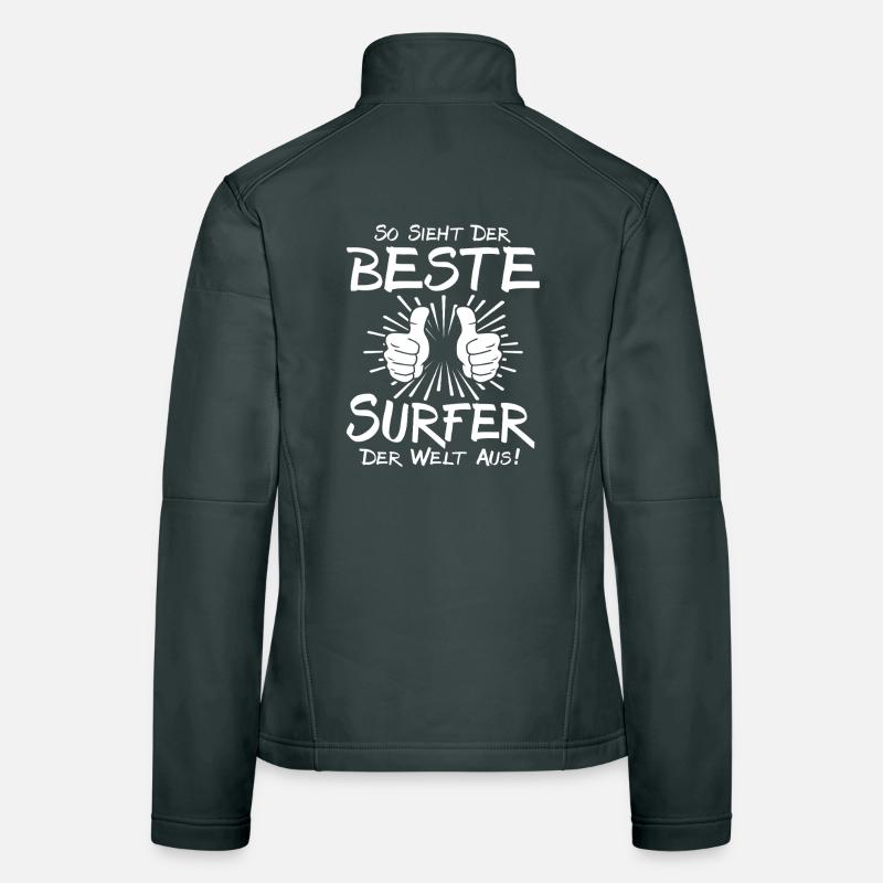 Bester Surfer Frauen Softshelljacke