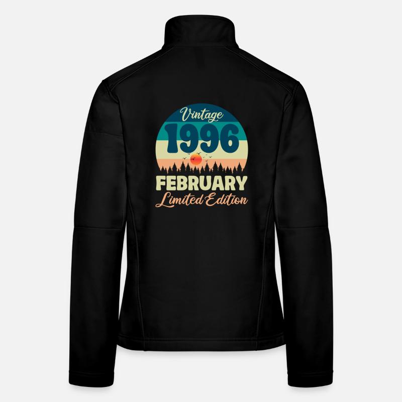 30 Year Anniversary February 1996 Vintage Gift Women's Softshell Jacket