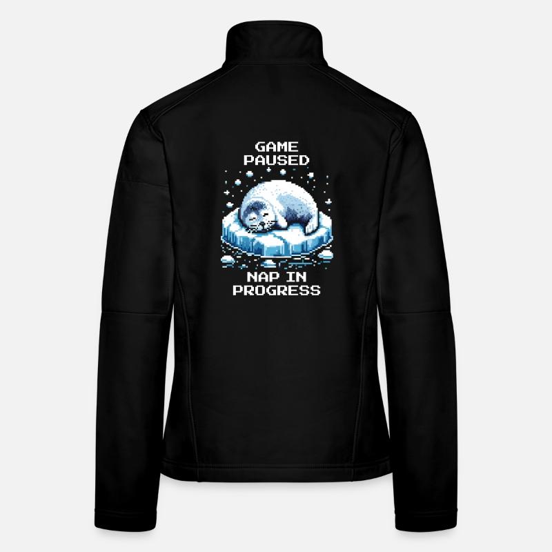 Partie en pause | Sieste de phoque Veste en tissu softshell Femme