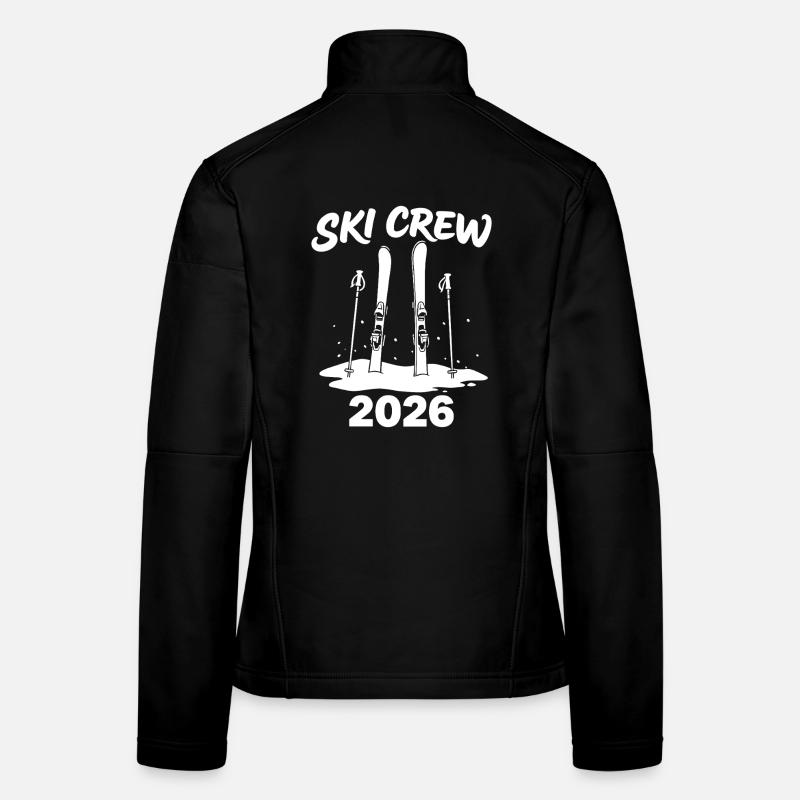 SKI CREW Tenue de vacances d’hiver et après-ski Veste en tissu softshell Femme