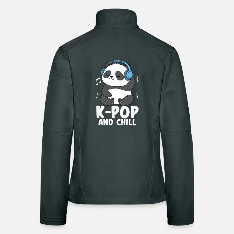 K Pop And Chill Women's Softshell Jacket