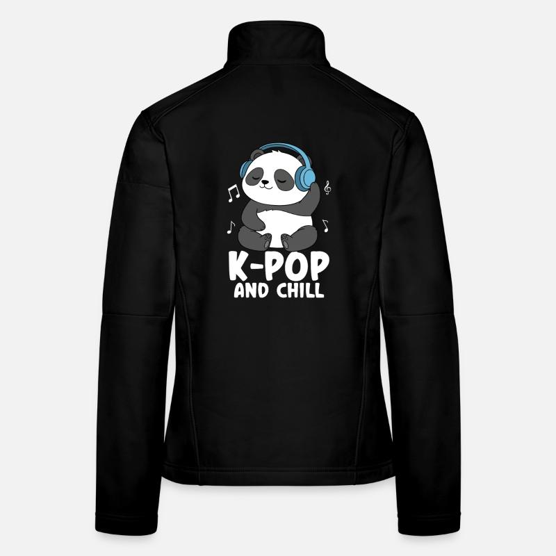 K Pop And Chill Veste en tissu softshell Femme