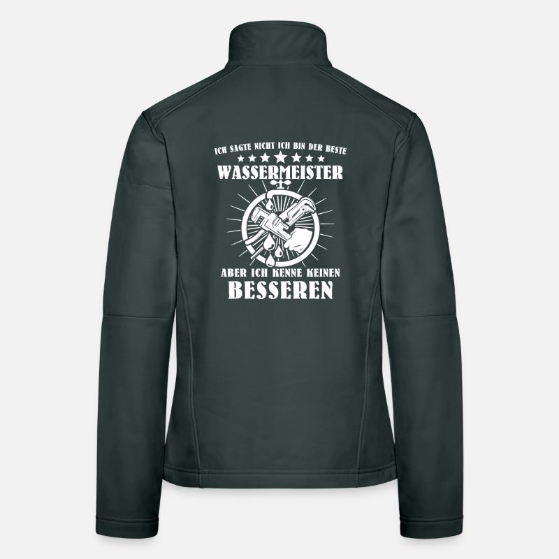 Water Master Sayings Women's Softshell Jacket