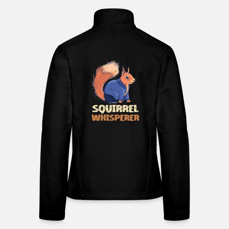 Denim Chuchoteur d’Écureuils Veste en tissu softshell Femme