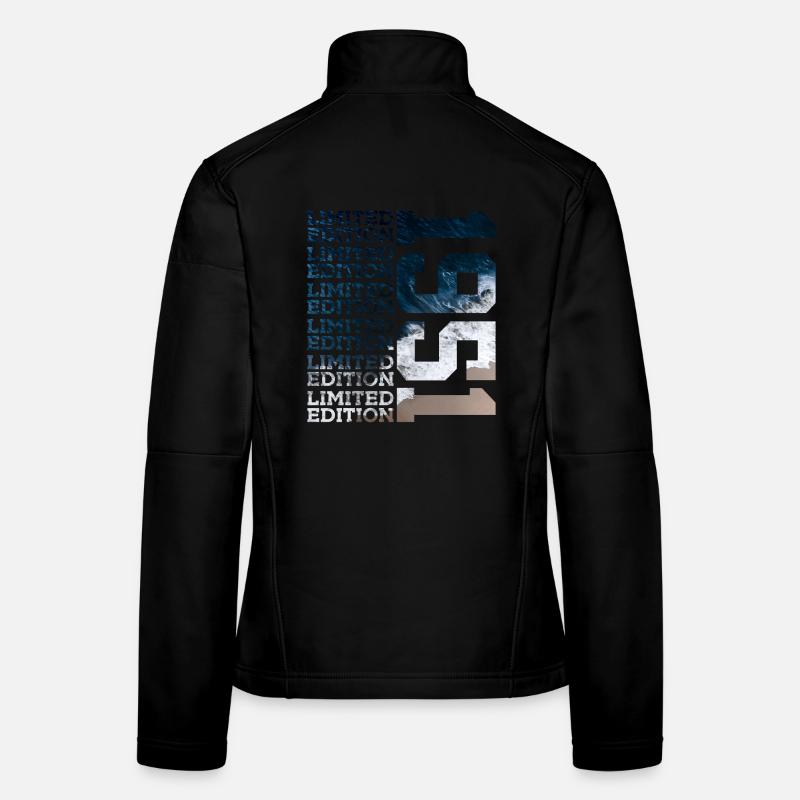 ÉDITION LIMITÉE 1951 75 ANS 75E ANNIVERSAIRE Veste en tissu softshell Femme