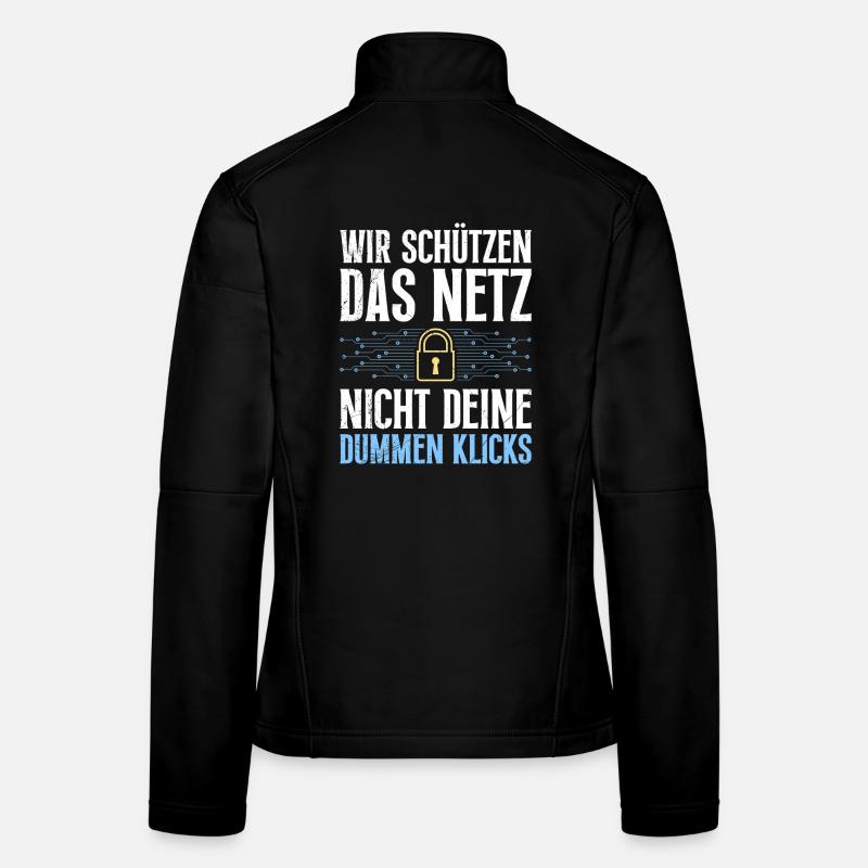 Computer Science WE PROTECT THE WEB, NOT YOURS Women's Softshell Jacket