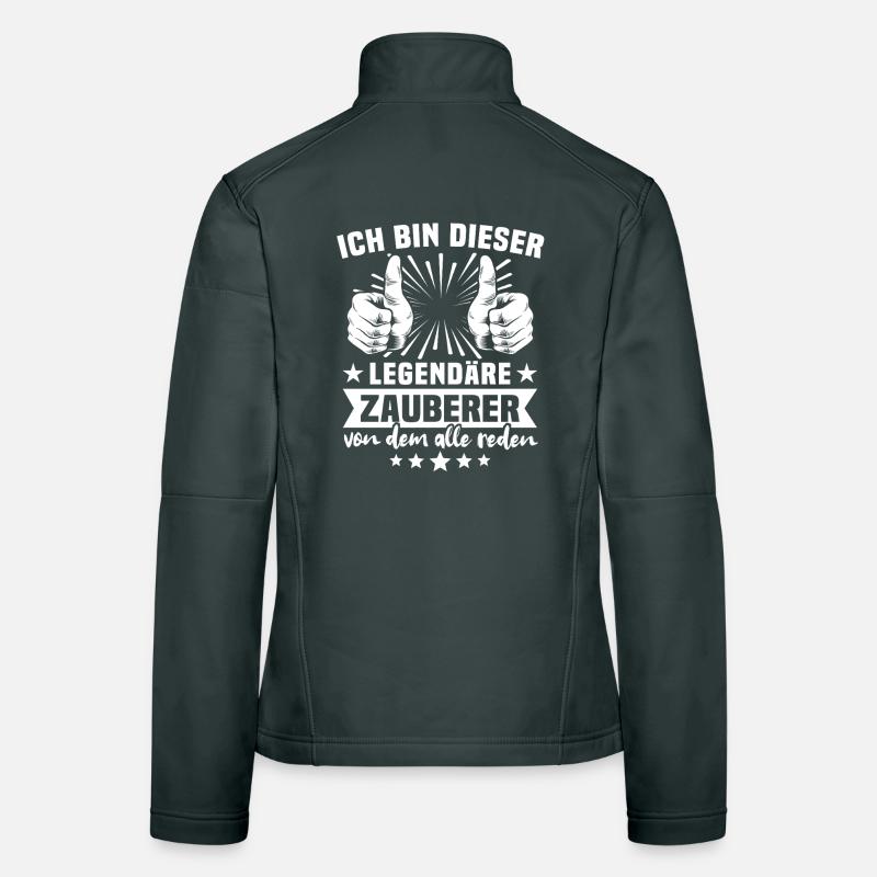 Légende du Sorcier Veste en tissu softshell Femme