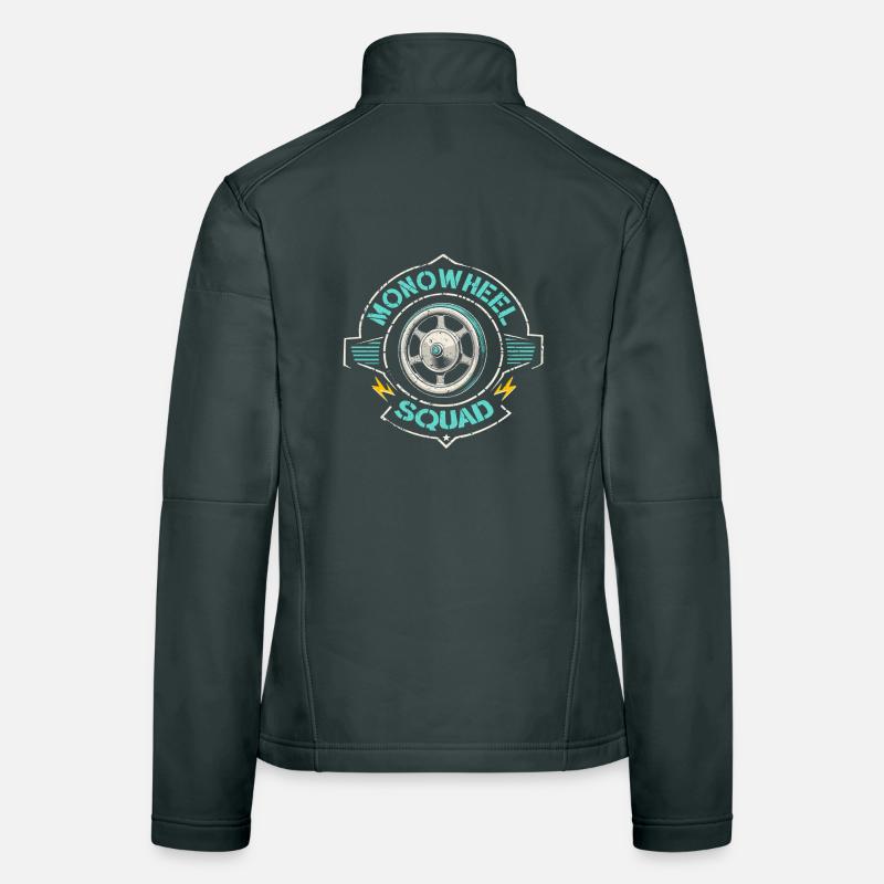 Monowheel Squad Monocyclist Frauen Softshelljacke