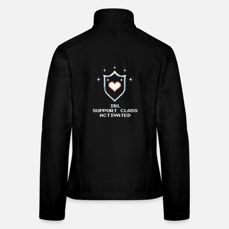 Support Class IRL | Solidité du travail social Veste en tissu softshell Femme