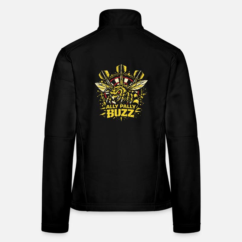 Ally Pally Buzz | Dart Bee Women's Softshell Jacket