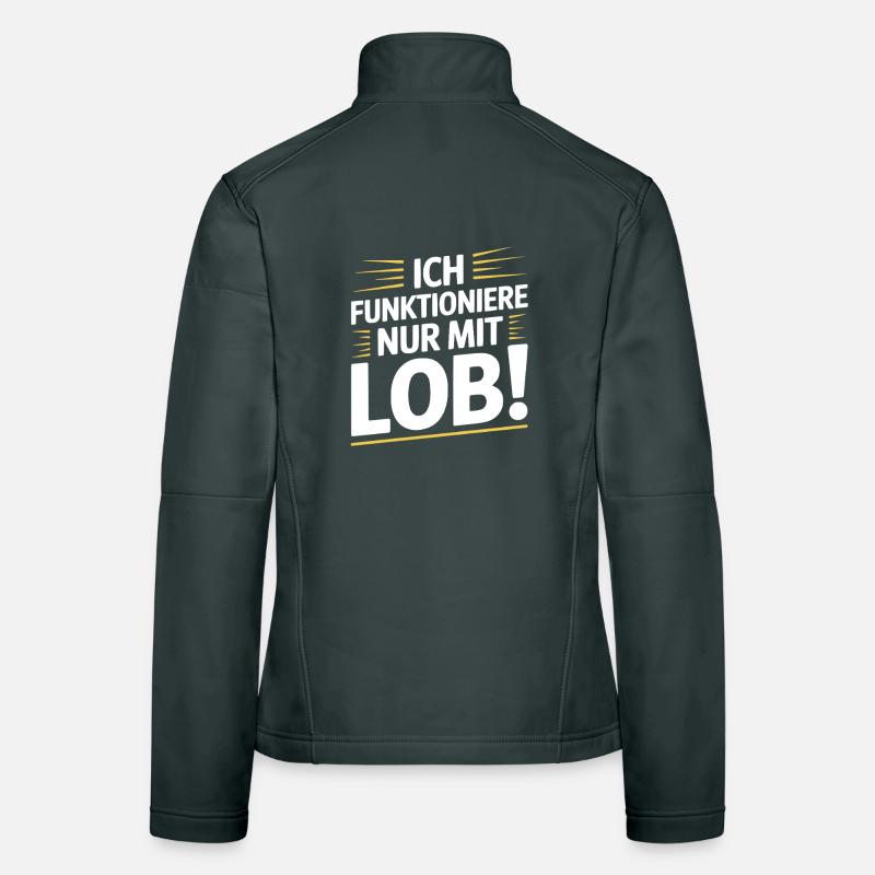 Motivation : Dire des compliments Veste en tissu softshell Femme