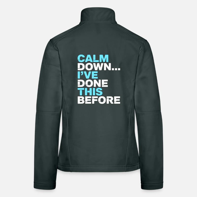 Nurse Practitioner Calm Down I've Registered Nurse Women's Softshell Jacket