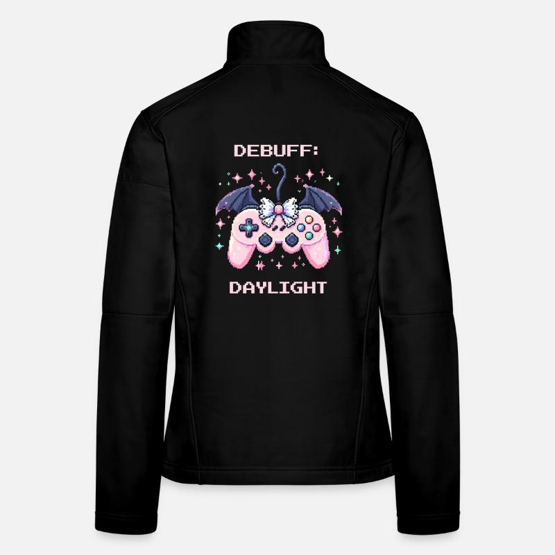 Debuff Tageslicht | Soft Goth Humor Frauen Softshelljacke