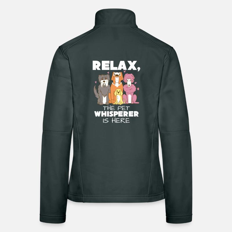 Relax, Der Tierflüsterer Ist Hier Frauen Softshelljacke