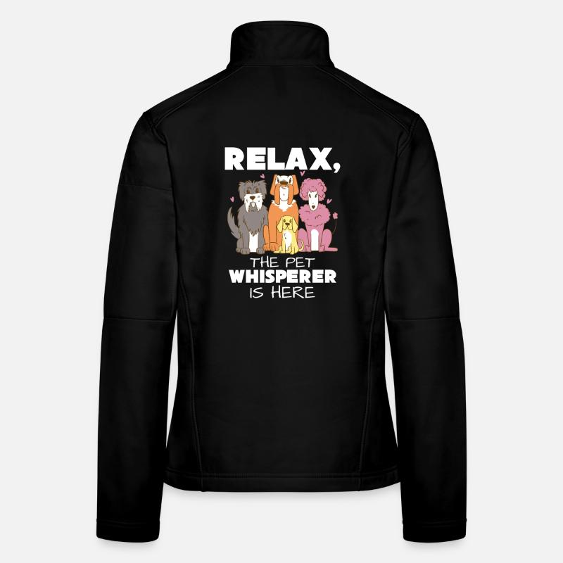 Relax, Der Tierflüsterer Ist Hier Frauen Softshelljacke