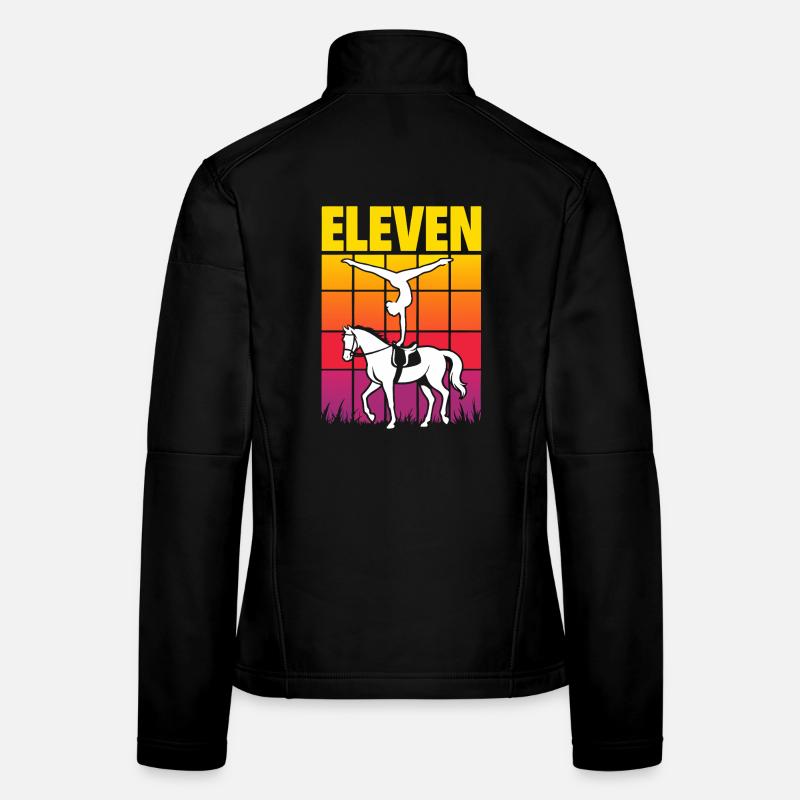 Eleven Equestrian Vaulting Voltigieren Frauen Softshelljacke