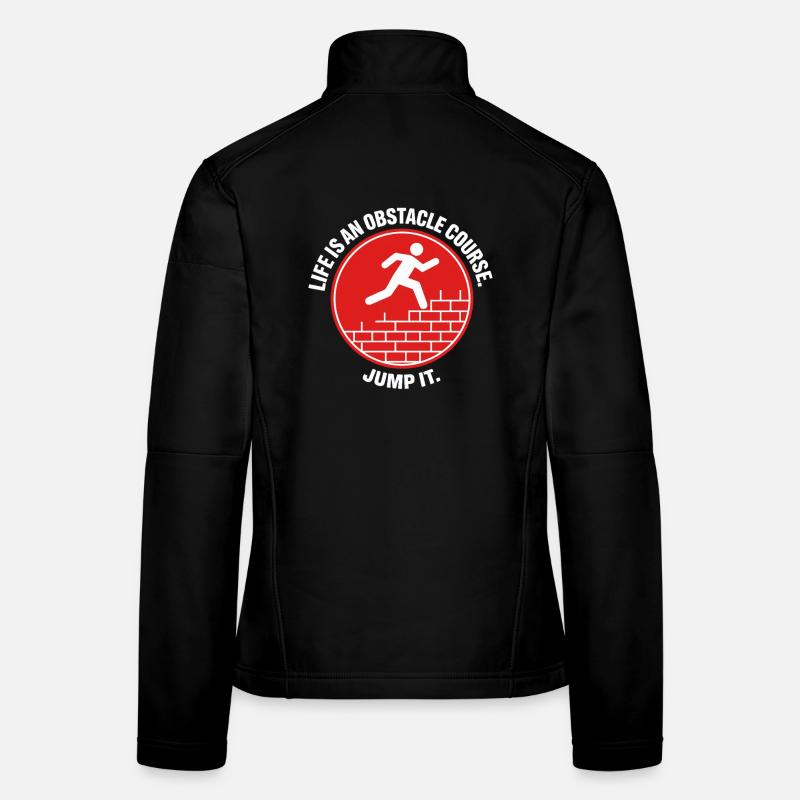 Parkour Life Obstacle Course Hindernislauf Women's Softshell Jacket