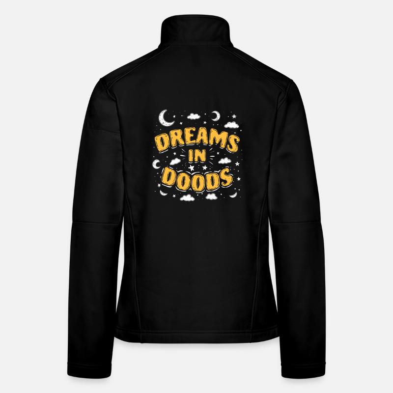 Doodle Doodle Drawing Dreams In Doods Women's Softshell Jacket