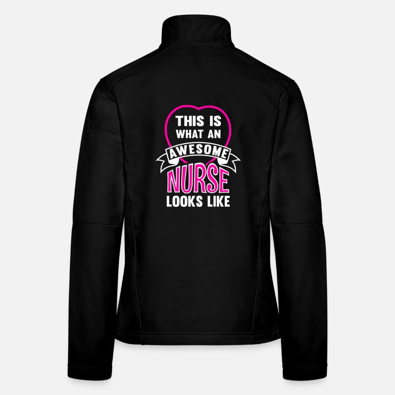 infirmier Veste en tissu softshell Femme