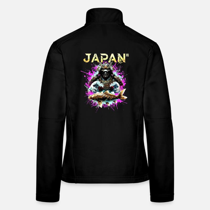 Cyber Samurai – Japan Krieger Frauen Softshelljacke