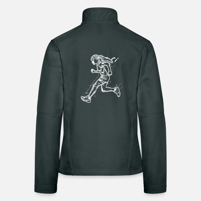 Runner Sketch Women's Softshell Jacket