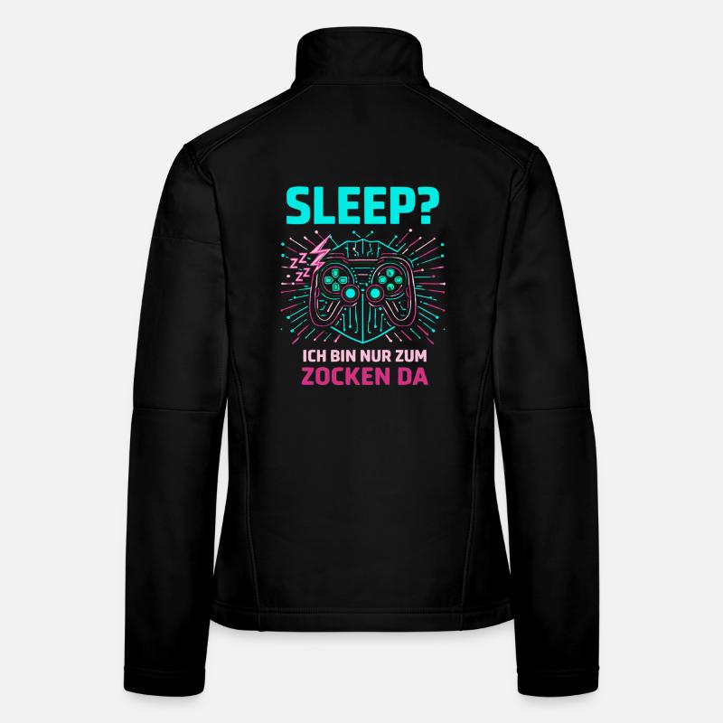 Gaming Sleep Women's Softshell Jacket