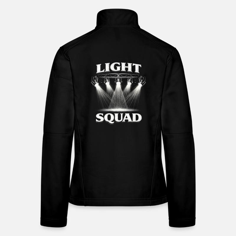 Lighting Technician Lighting Technician Light Squad Women's Softshell Jacket