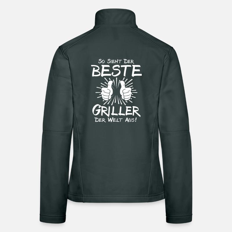 Bester Griller Frauen Softshelljacke