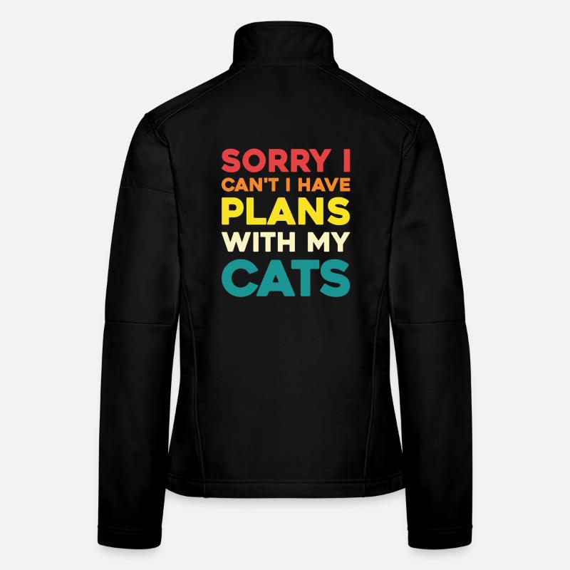 No plans without cats Women's Softshell Jacket