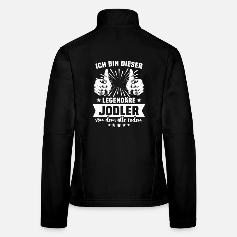 Meilleur yodel Veste en tissu softshell Femme