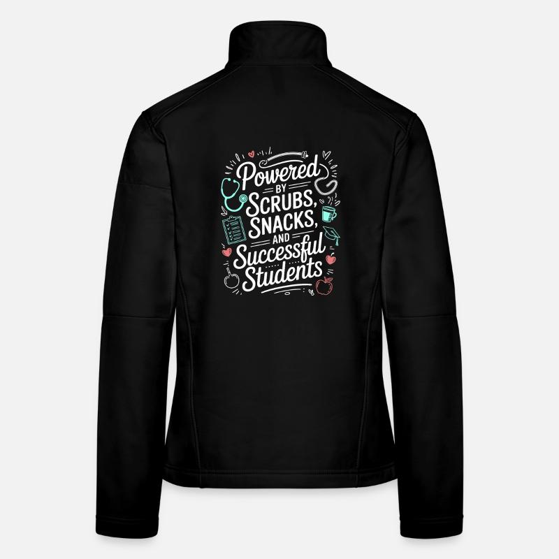 Nurse Educator Powered By Scrubs Nurse Manager Women's Softshell Jacket