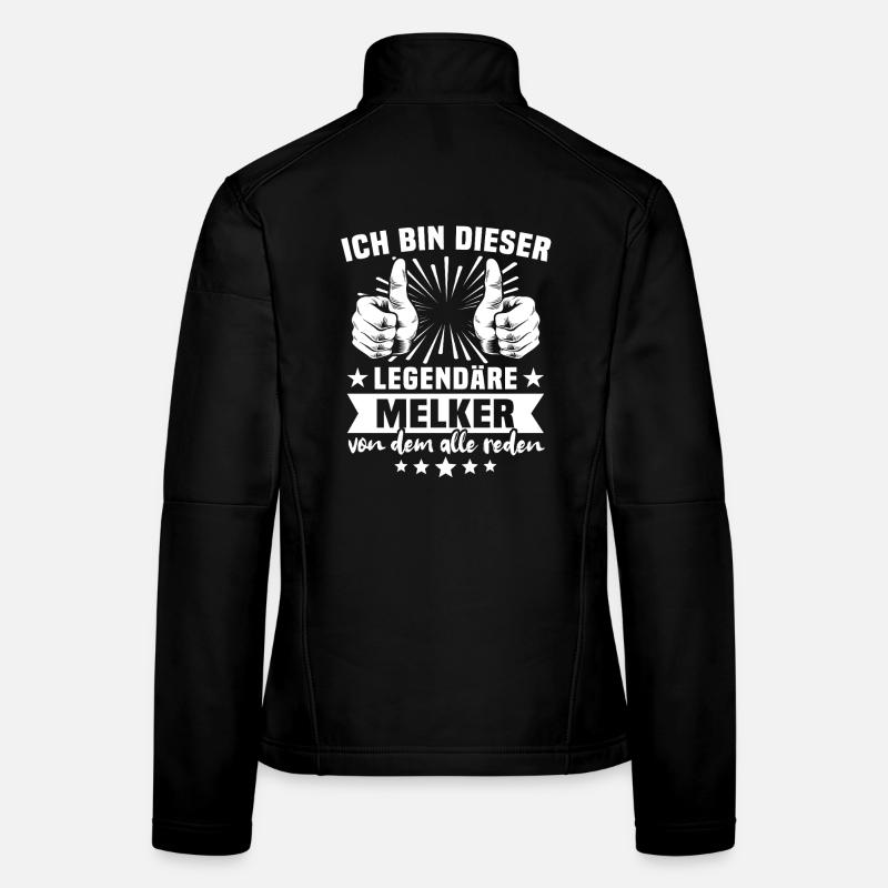Légende de Melk Veste en tissu softshell Femme