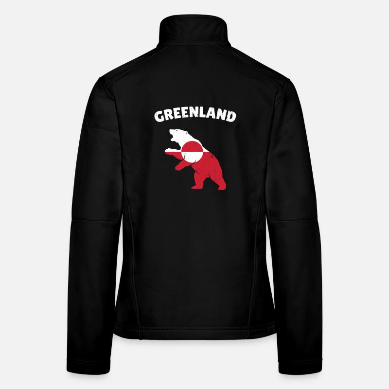 Grönlandischer Polarbär Frauen Softshelljacke
