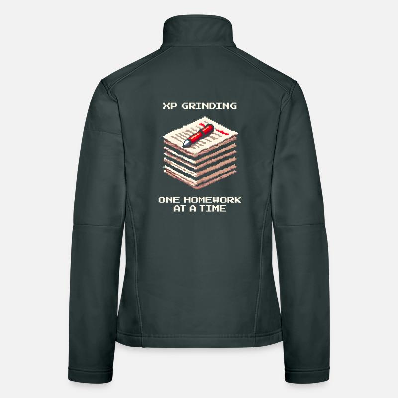 XP Grind : Devoirs pour devoirs | École Veste en tissu softshell Femme