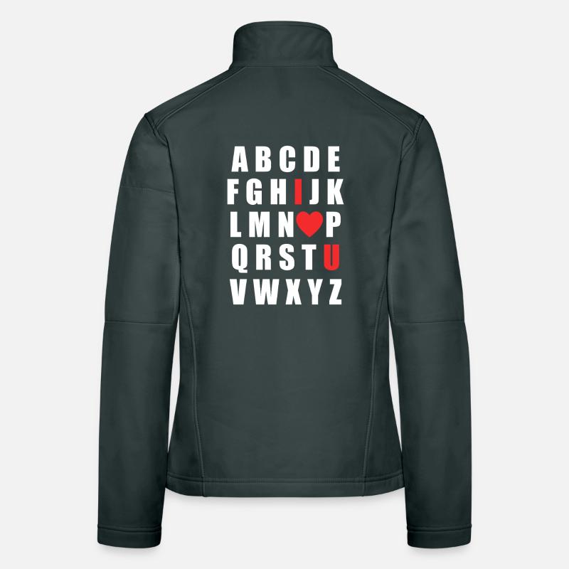 Valentinstag Design – Romantisches Geschenk Liebe Frauen Softshelljacke