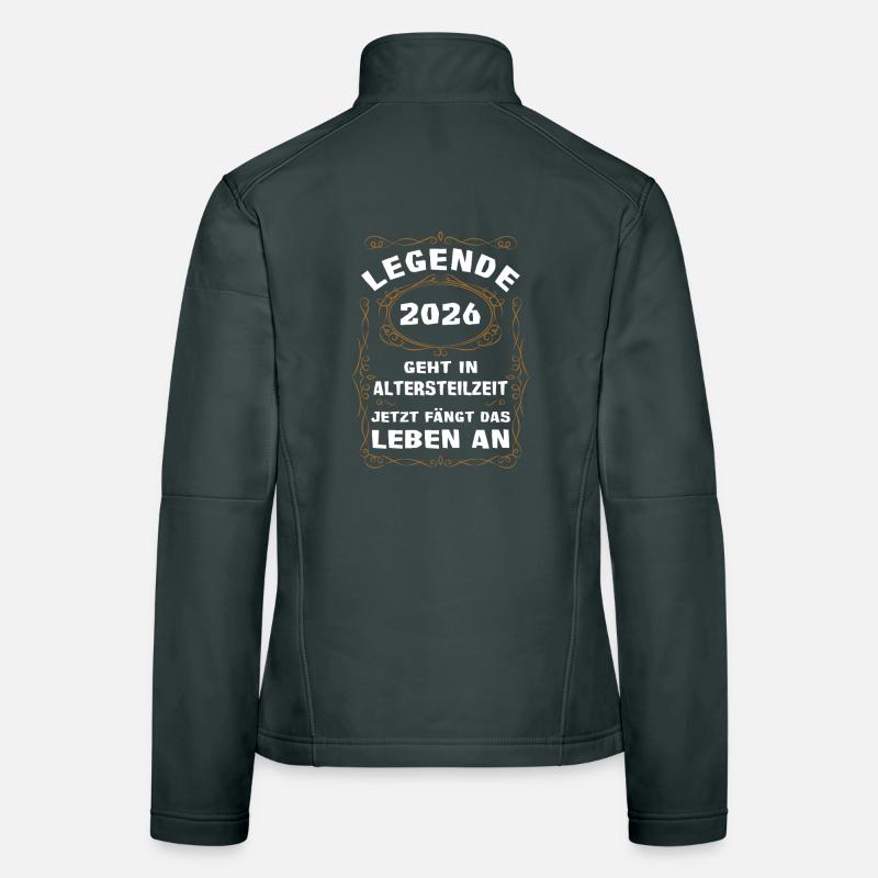 Legend 2026 Partial retirement Women's Softshell Jacket