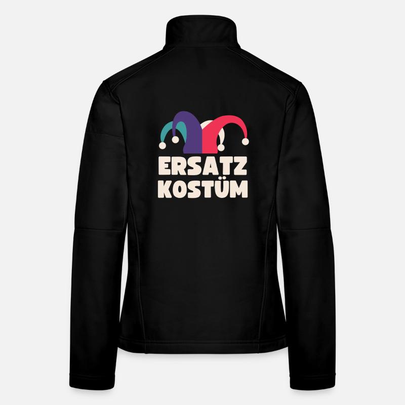 Replacement Costume Carnival Clown Party Design Carnival - Women's Softshell Jacket - black