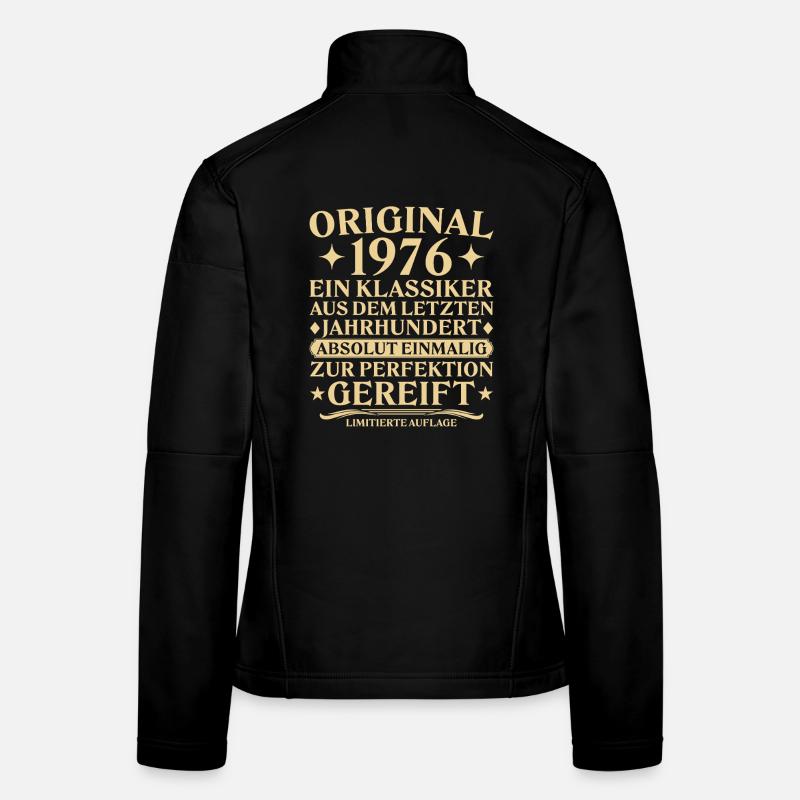 Original 1976 Klassiker Letztes Jahrhundert Frauen Softshelljacke