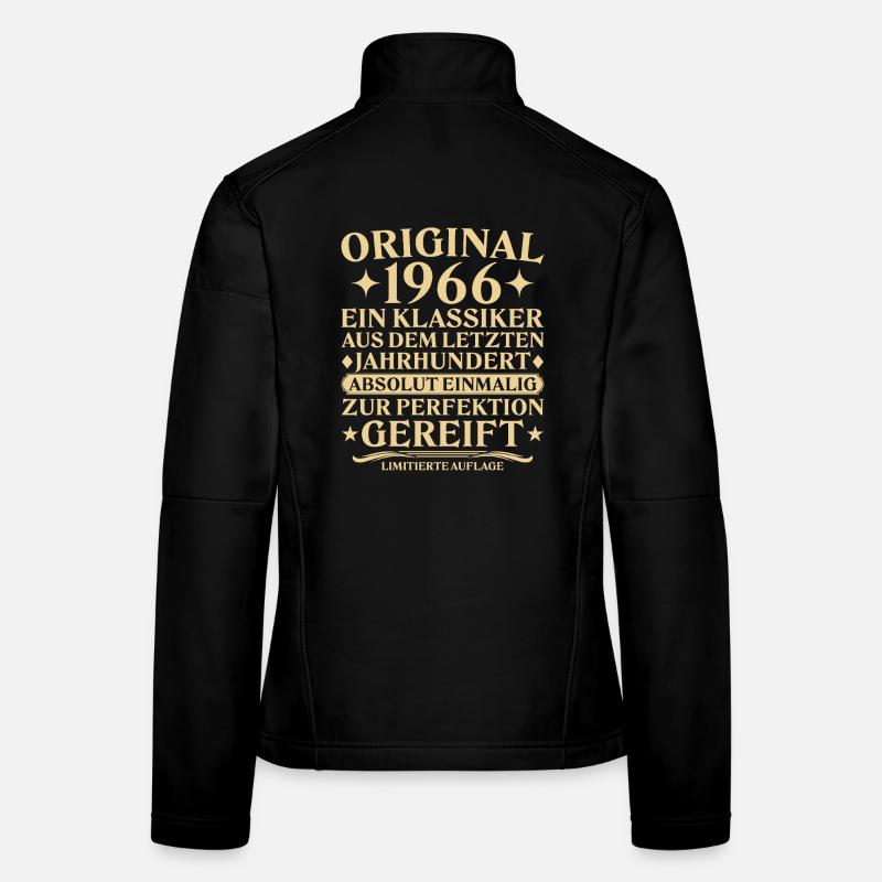 Original 1966 Klassiker Letztes Jahrhundert Frauen Softshelljacke