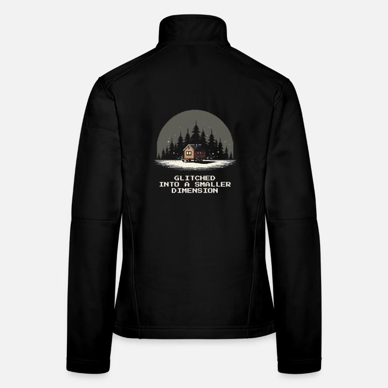 Kleinere Dimension geglitcht | Mikrohaus Frauen Softshelljacke